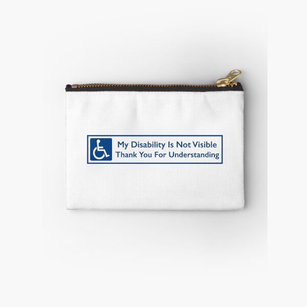 Item preview, My Disability Is Not Visible Thank You For Understanding Disabilities Alert Awareness designed and sold by Frugal-Fox.