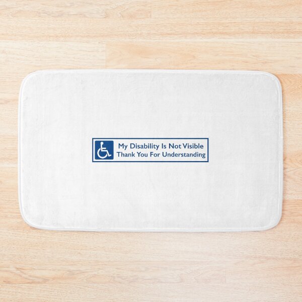 Item preview, My Disability Is Not Visible Thank You For Understanding Disabilities Alert Awareness designed and sold by Frugal-Fox.