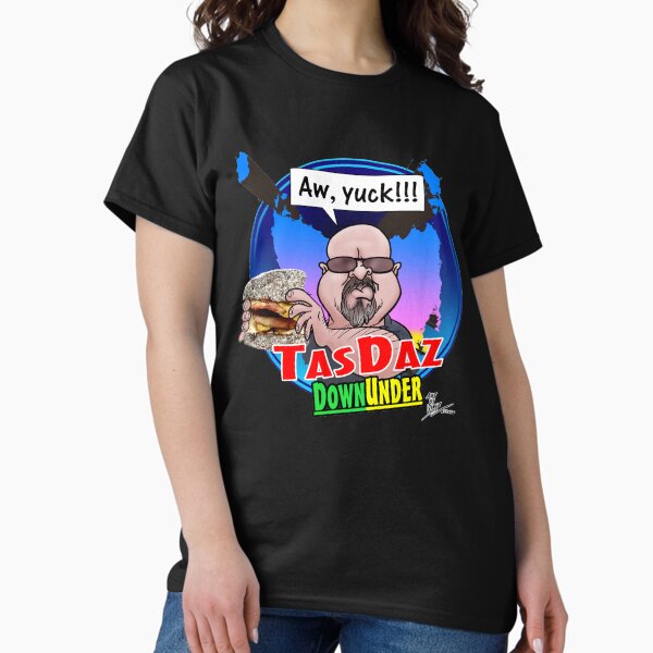 Item preview, The Lamington Burger - Tasdaz Official Merchandise designed and sold by Tasdaz.