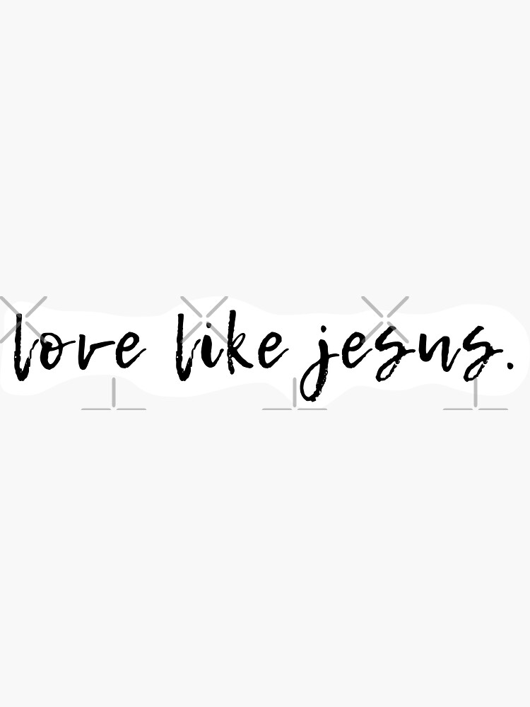 love like jesus // bible by dfwrks