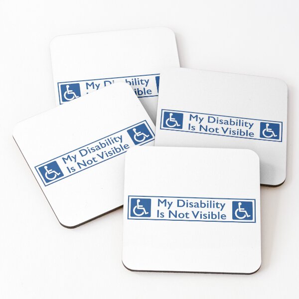 Item preview, My Disability Is Not Visible Disabilities Alert Awareness designed and sold by Frugal-Fox.