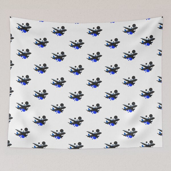 Item preview, Blue Airplane designed and sold by Rocket-To-Pluto.