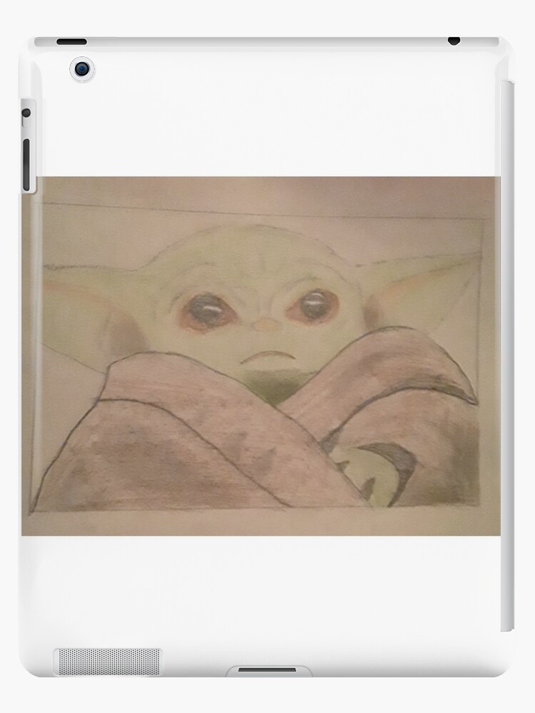 Coque Et Skin Adhesive Ipad L Enfant Baby Yoda Par Evilreginal Redbubble