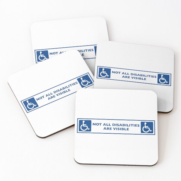 Item preview, Not All Disabilities Are Visible designed and sold by Frugal-Fox.