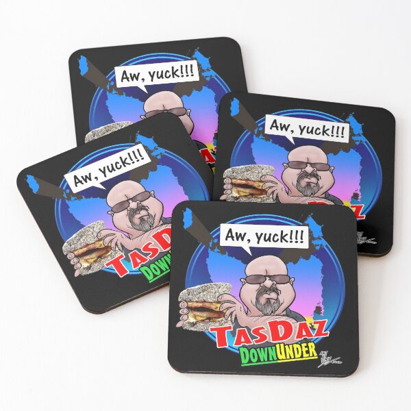 Item preview, The Lamington Burger - Tasdaz Official Merchandise designed and sold by Tasdaz.