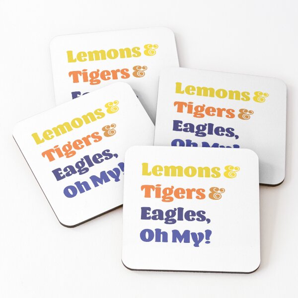 Item preview, Lemons & Tigers & Eagles designed and sold by taylorsarttable.