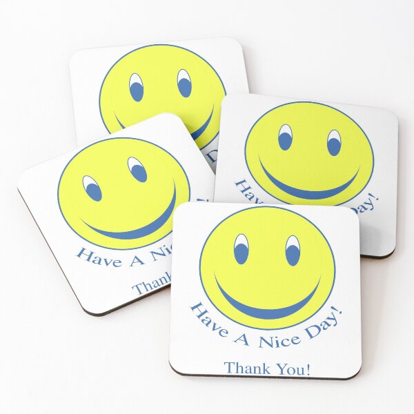 Item preview, Have a nice day smiley face design designed and sold by zeitlinoah.