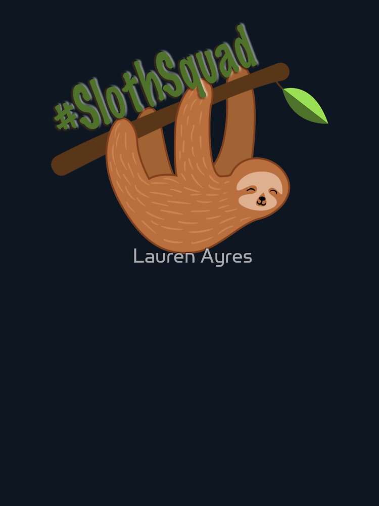 Thumbnail 7 of 7, Pullover Sweatshirt, Sloth Squad designed and sold by ZookprLauren.