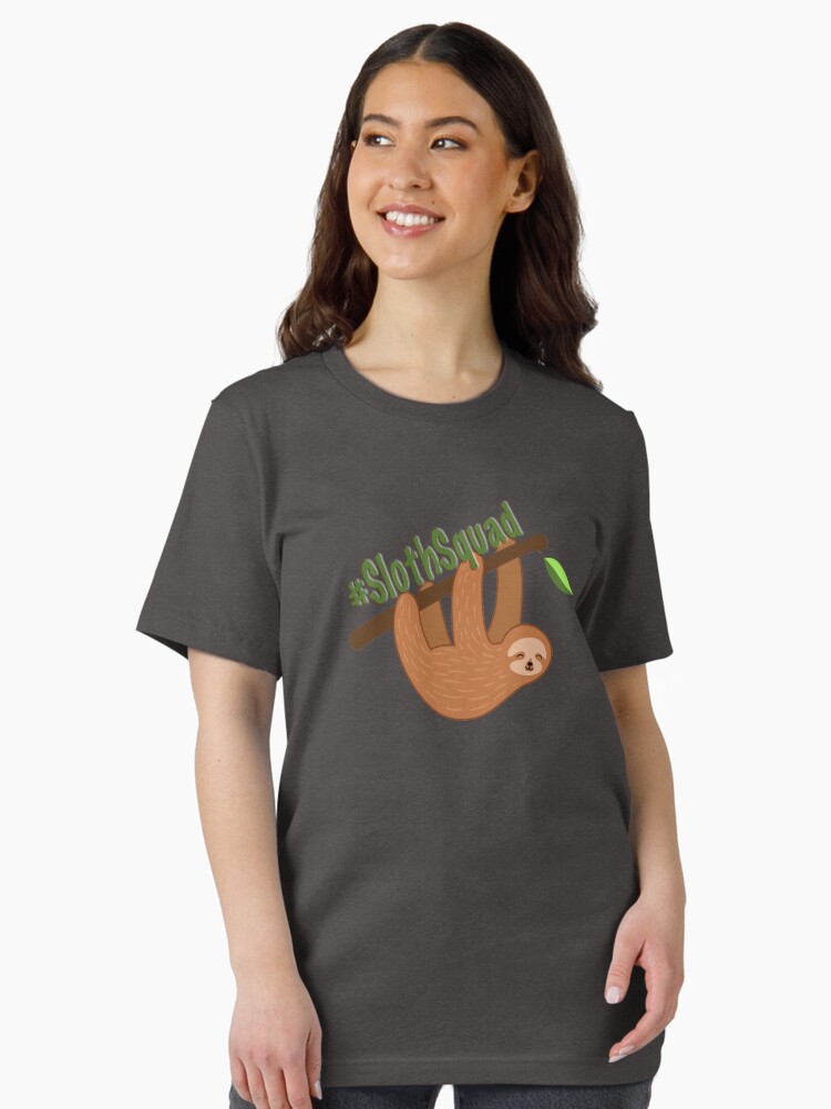 Thumbnail 2 of 7, Essential T-Shirt, Sloth Squad designed and sold by ZookprLauren.