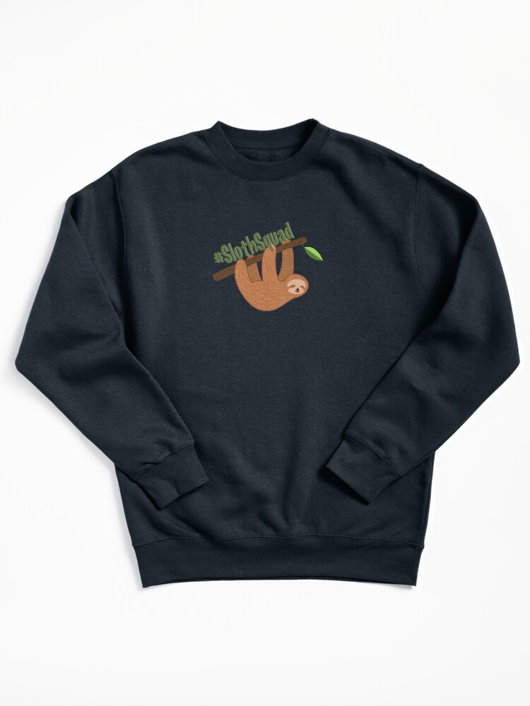 Thumbnail 2 of 7, Pullover Sweatshirt, Sloth Squad designed and sold by ZookprLauren.