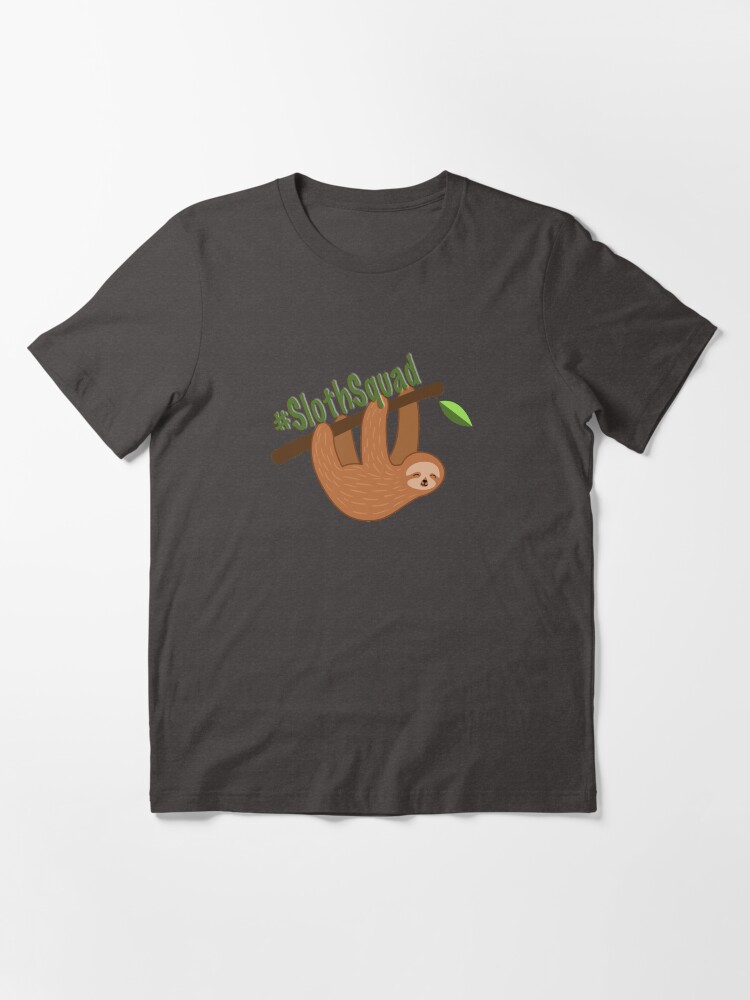 Thumbnail 3 of 7, Essential T-Shirt, Sloth Squad designed and sold by ZookprLauren.