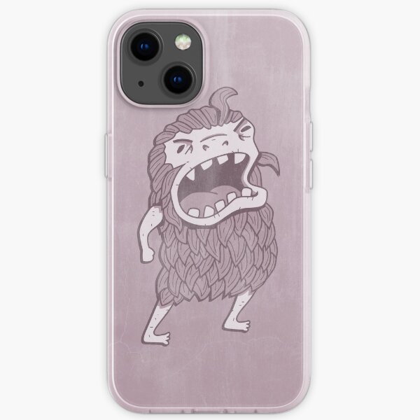 Sasquatch knows his manners iPhone Soft Case