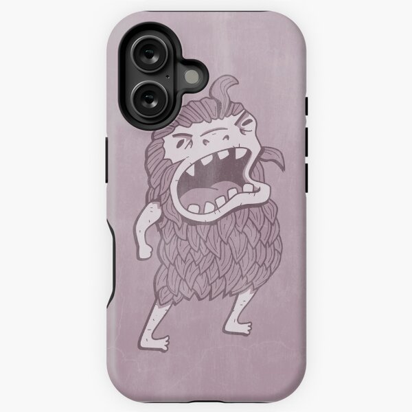 Sasquatch knows his manners iPhone Tough Case