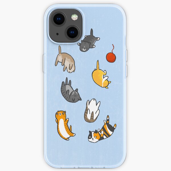 Kitten Rain iPhone Soft Case