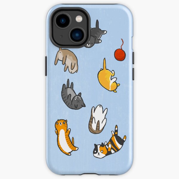 Kitten Rain iPhone Tough Case