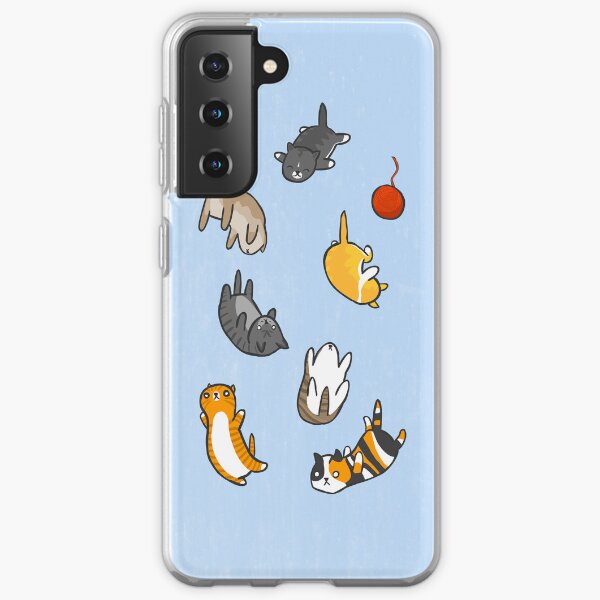 Kitten Rain Samsung Galaxy Soft Case