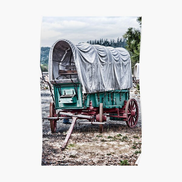 Wagon Train "The Applegate Trail" Poster