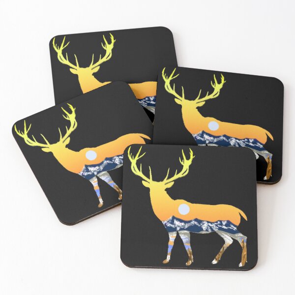 Item preview, Buck in front of Mount Timpanogos designed and sold by sarahpainter.