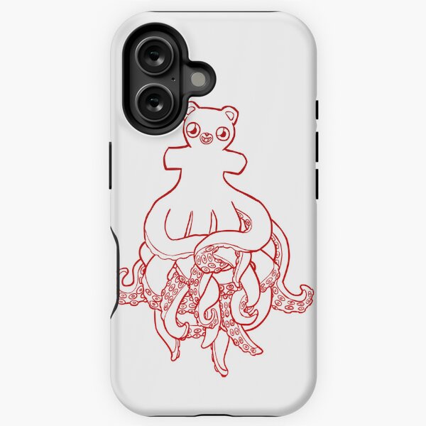 Octobear Lines iPhone Tough Case