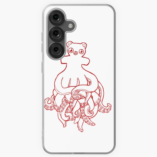 Octobear Lines Samsung Galaxy Soft Case