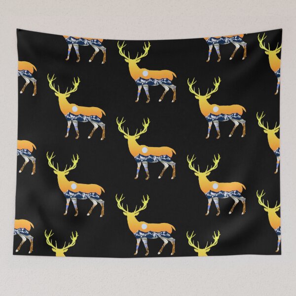 Item preview, Buck in front of Mount Timpanogos designed and sold by sarahpainter.