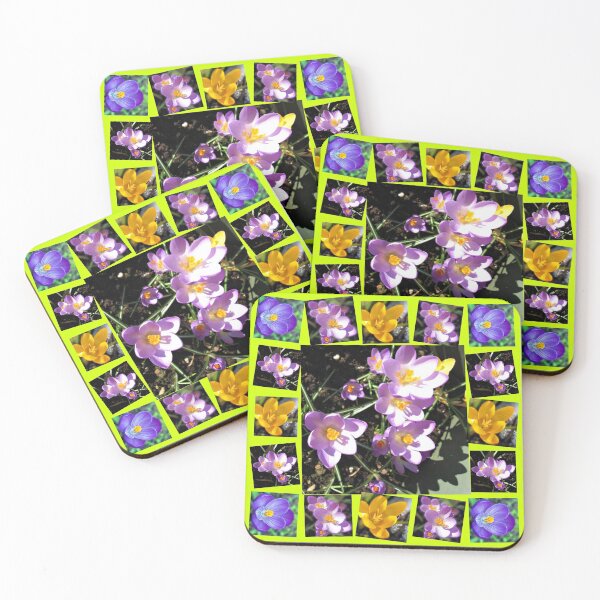 Item preview, Cute Crocuses Collage designed and sold by BlueMoonRose.