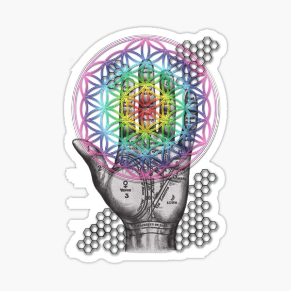 Hand of Life Sticker