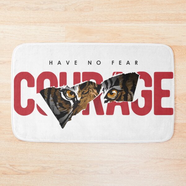 Item preview, Courage slogan ripped off with tiger designed and sold by fariz yuhdi.
