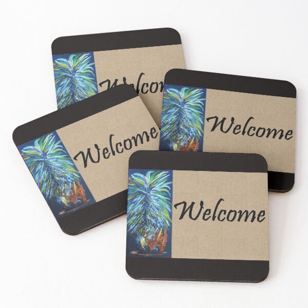 Item preview, WELCOME With PINEAPPLE designed and sold by EloiseArt.