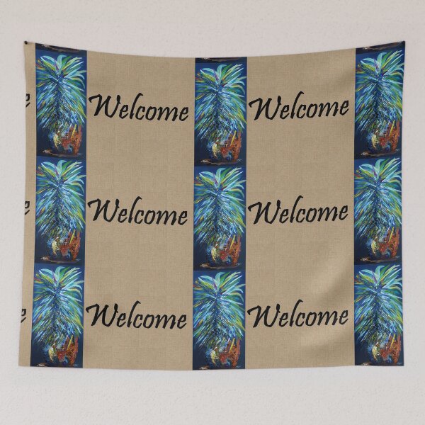 Item preview, WELCOME With PINEAPPLE designed and sold by EloiseArt.