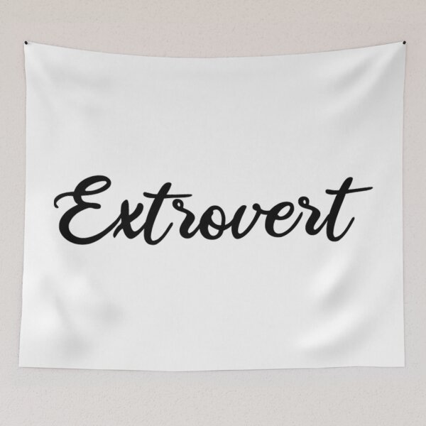 Item preview, Extrovert Sticker - Planner Stickers - Text Words  designed and sold by MysticMagpie.