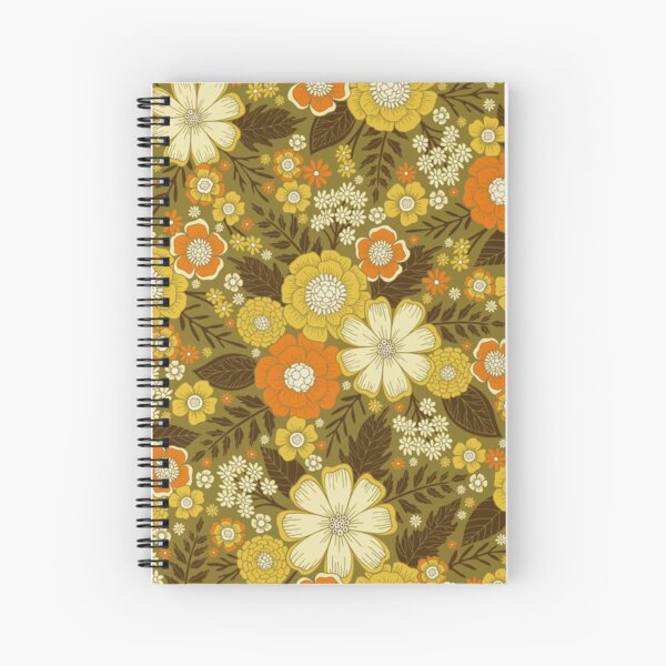 Item preview, 1970s Retro/Vintage Floral Pattern designed and sold by somecallmebeth.