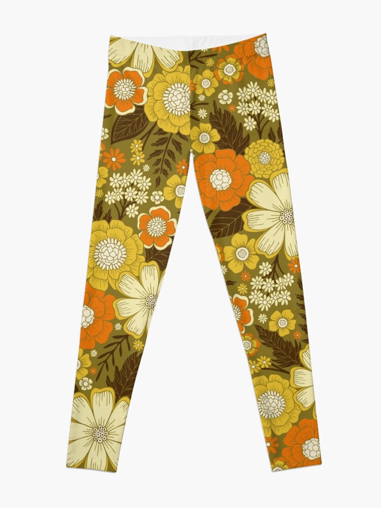 Women's Vintage Floral Leggings