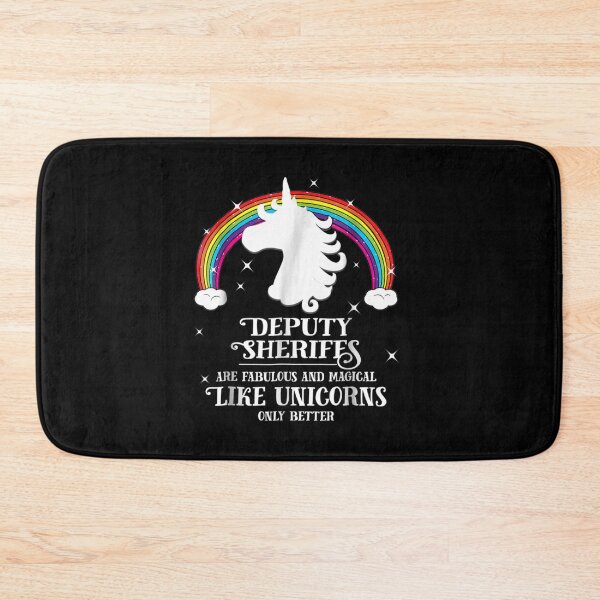 Item preview, Deputy Sheriffs Are Magical Like Unicorns Funny Tshirt Gift designed and sold by David-Warner.