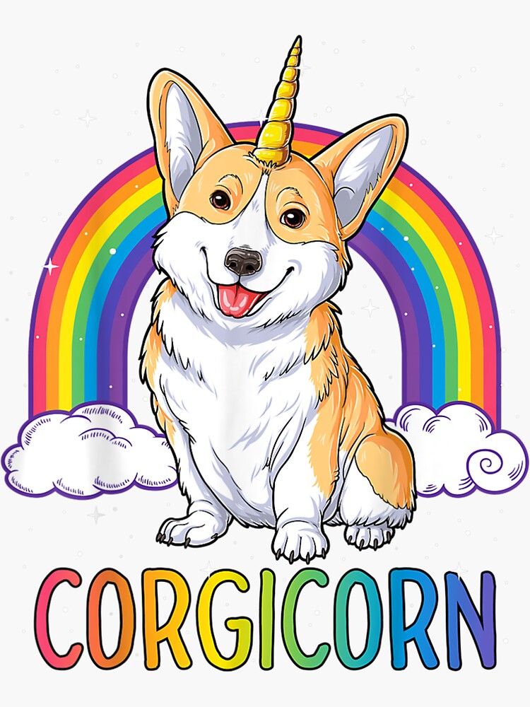 Corgicorn Corgi Unicorn T Shirt Girls Space Galaxy Rainbow Corgicorn Corgi Unicorn T Shirt Girls Space Galaxy Rainbow