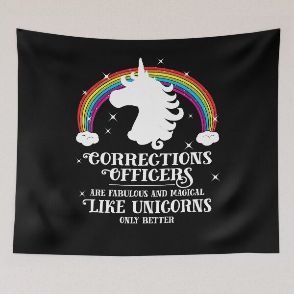 Aperçu de l'œuvre Officiers correctionnels magiques comme des licornes drôle Tshirt cadeau créée et vendue par JonathanHyde.