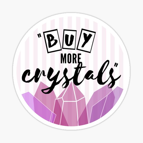 Aperçu de l'œuvre Achetez plus de cristaux créée et vendue par AliArtShop.