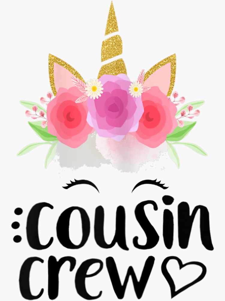 Unicorn Cousin T-Shirt, Cute Unicorn Cousin Gift Unicorn Cousin T-Shirt, Cute Unicorn Cousin Gift