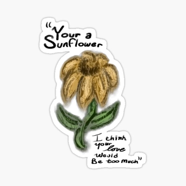 Sunflower Post Malone Gifts & Merchandise | Redbubble