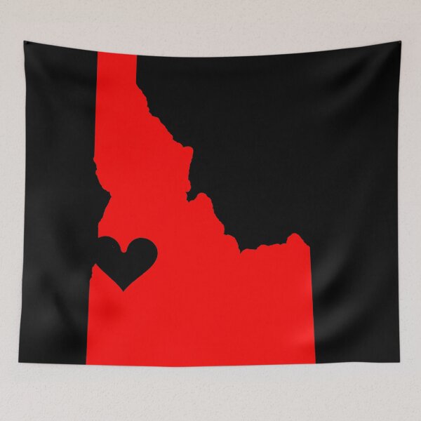 Item preview, Heart Idaho color designed and sold by ScapegoatPrints.