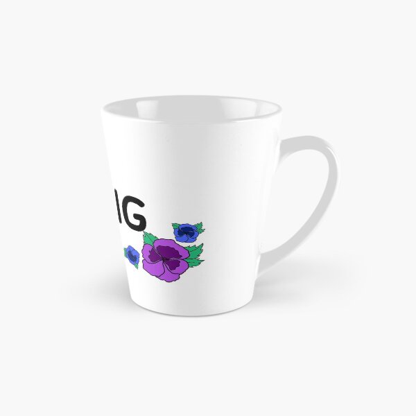 Item preview, ggbig gbig big little matching sorority blue and purple flowers  designed and sold by Ella's  Doodles And Designs.
