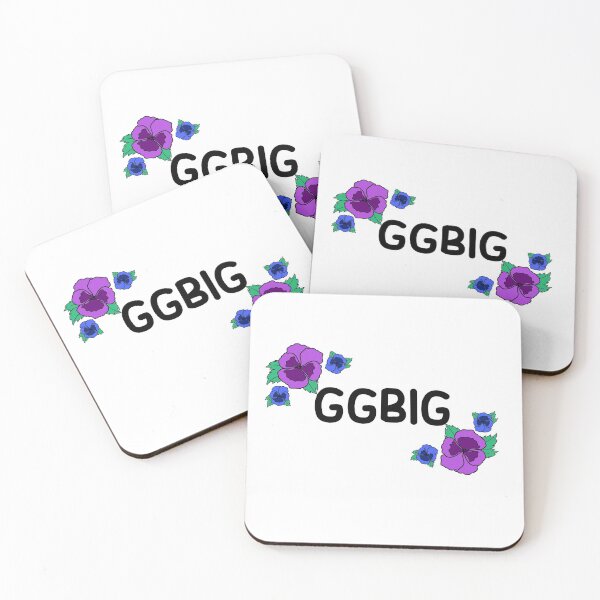 Item preview, ggbig gbig big little matching sorority blue and purple flowers  designed and sold by Ella's  Doodles And Designs.