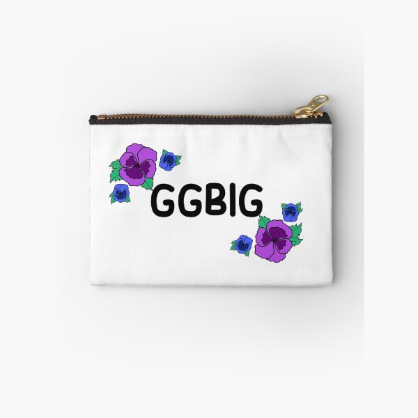 Item preview, ggbig gbig big little matching sorority blue and purple flowers  designed and sold by Ella's  Doodles And Designs.