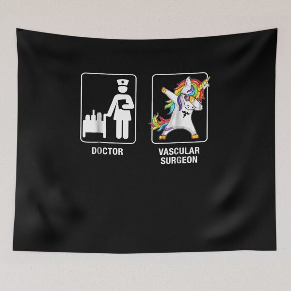 Item preview, Doctor And Vascular Surgeon Unicorn Dabbing T Shirt Gifts designed and sold by David-Warner.
