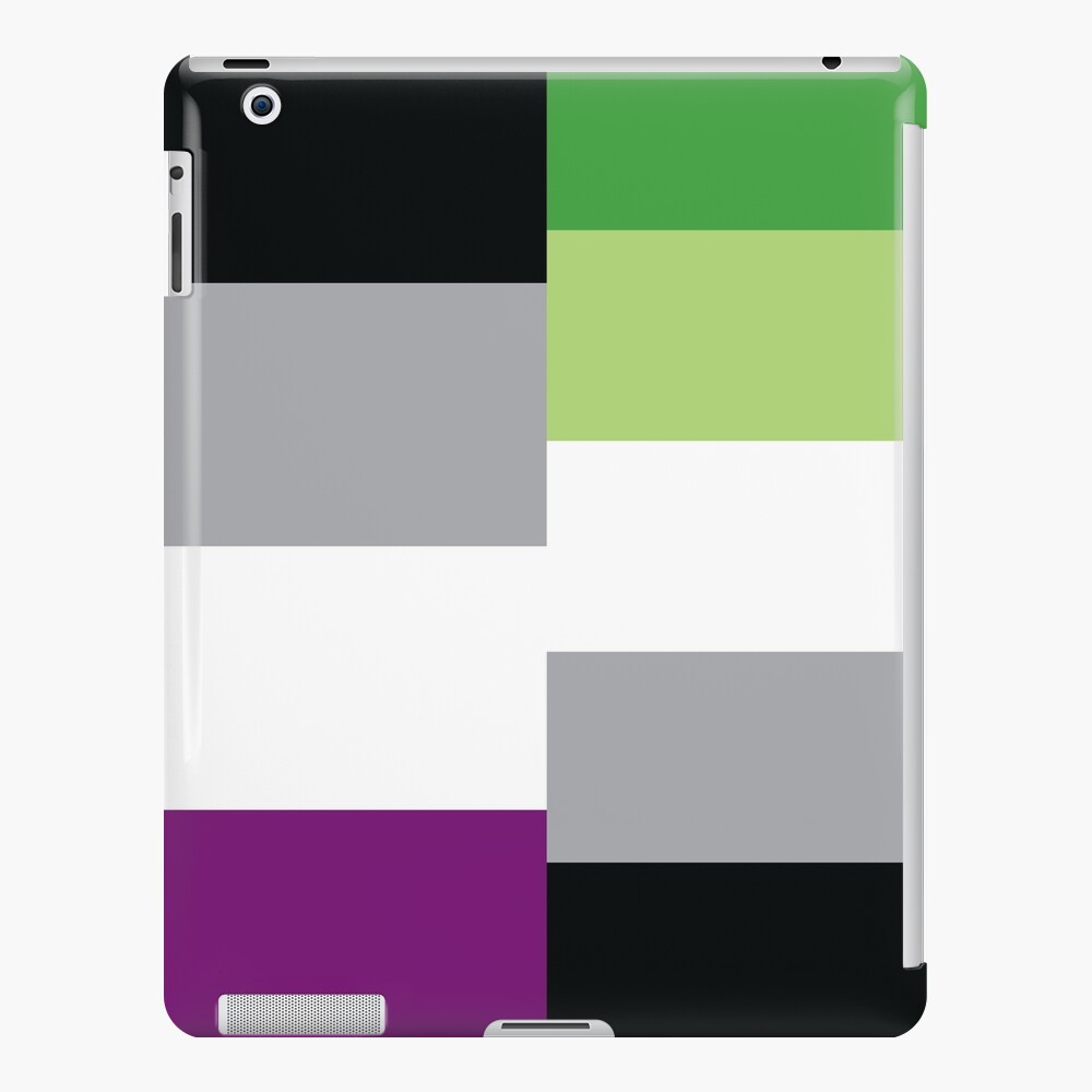 Asexual Aromantic Dual Pride Flag Ipad Case And Skin For Sale By Asexualowls Redbubble