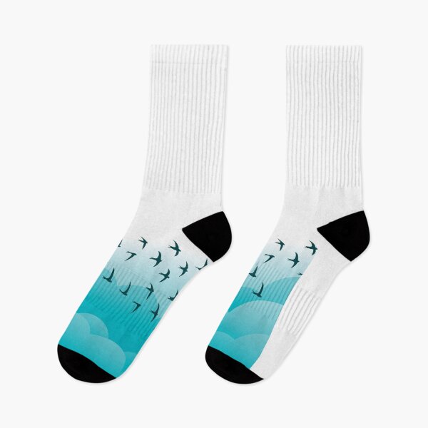 Item preview, Magical Escape Birds Wave Blue Sky Graphic designed and sold by mr-var.