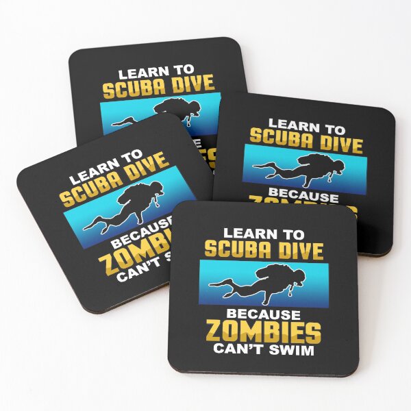 Item preview, Learn to scuba dive diving underwater gift designed and sold by redshirtz.