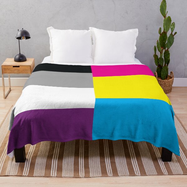 Item preview, Asexual Panromantic Dual Pride Flag designed and sold by asexualowls.