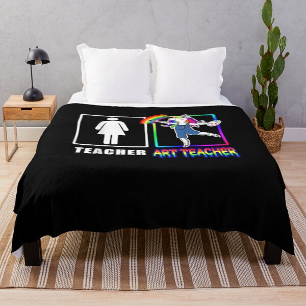 Item preview, Cute Art Teacher Magical Dabbing Unicorn Gift Funny Artist T Shirt designed and sold by JonathanHyde.
