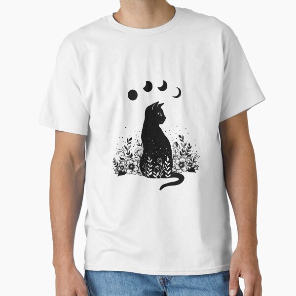 Item preview, Night Garden Cat designed and sold by episodicDrawing.